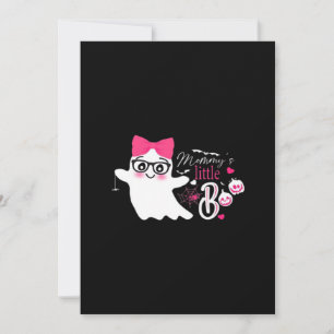 Mammas lilla Boo Halloween klassisk design Julkort