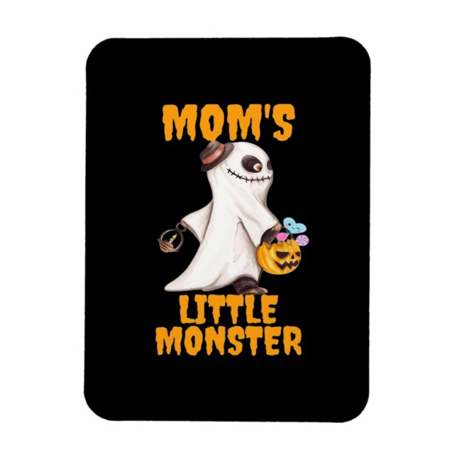 Mammas lilla Boo-monster Rolig Grafik Magnet (Vertikal)