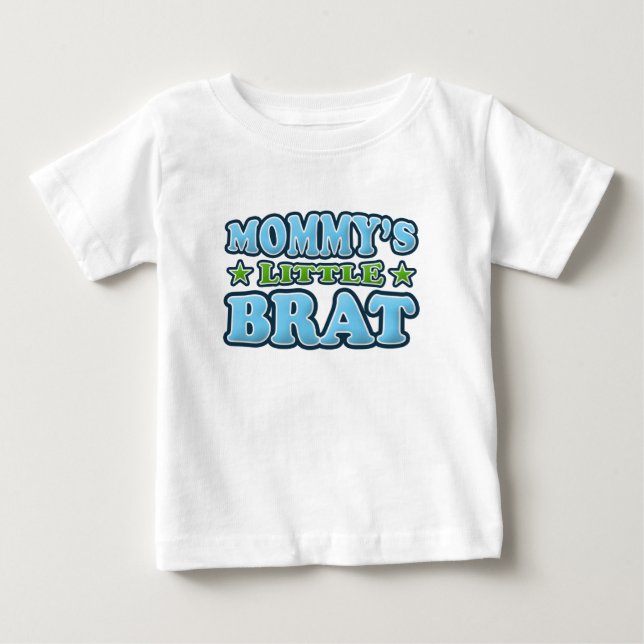 Mammas lilla bråkmakare t-shirt (Framsida)