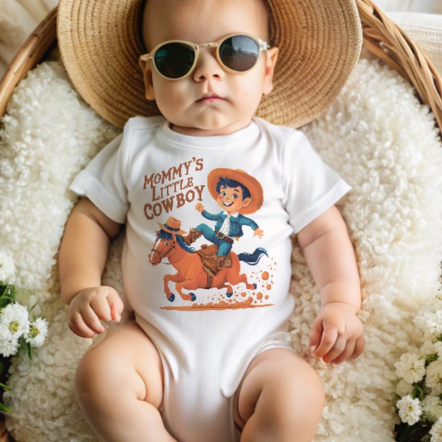 Mammas lilla cowboy t shirt (Skapare uppladdad)