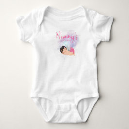 Mammas lilla lyckliga baby bodysuit  t shirt