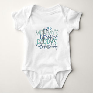 Mammas lilla man Pappas bästa kompis T Shirt