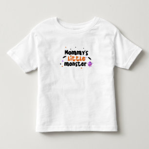 Mammas lilla monster Cute Halloween T Shirt