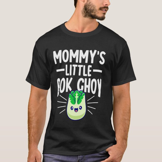 Mammas lilla pak choi t shirt (Framsida)