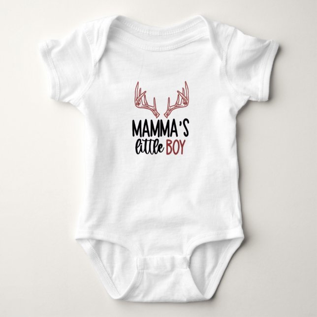 Mammas lilla pojke t shirt (Framsida)