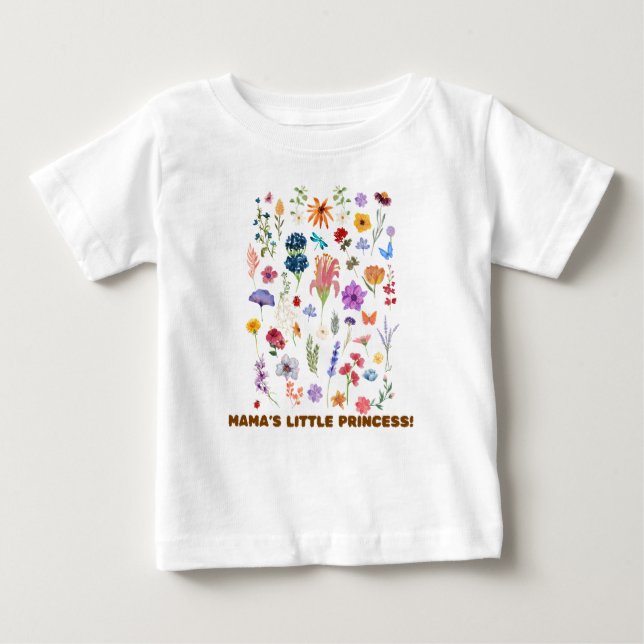 Mammas lilla prinsessa t shirt (Framsida)