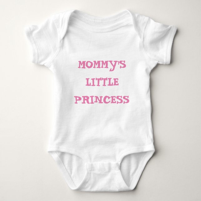 MAMMAS LILLA PRINSESSE T SHIRT (Framsida)