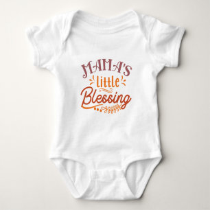 Mammas lilla välsignelse typografi  t shirt