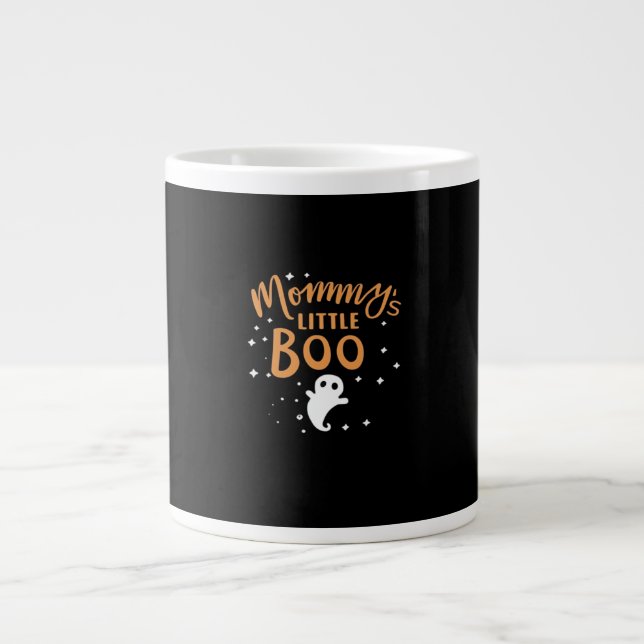 Mamma's Little Boo - Happy halloween Jumbo Mugg (Framsidan)