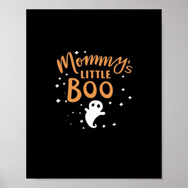 Mamma's Little Boo - Happy halloween Poster (Framsidan)
