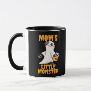 Mamma's Little Boo Monster Funny Graphic Mugg