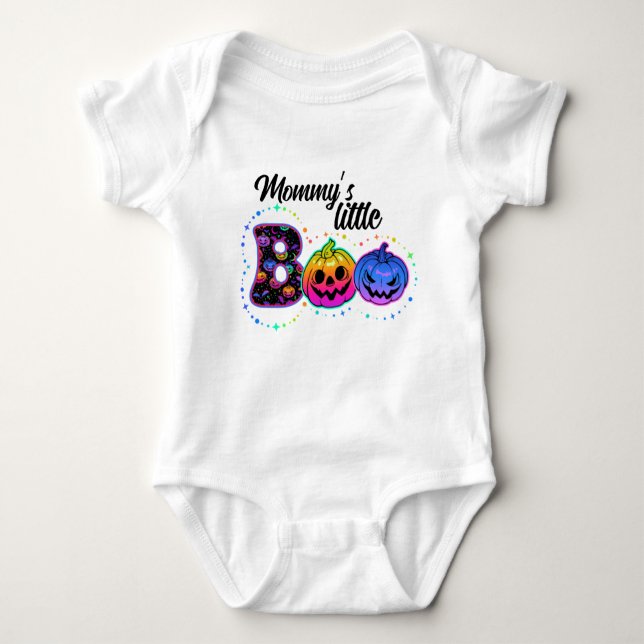 "Mamma's Little Boo" T Shirt (Framsida)