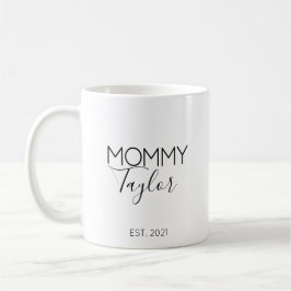 Mammas namn Graviditet Förklaring Present Kaffemug Kaffemugg
