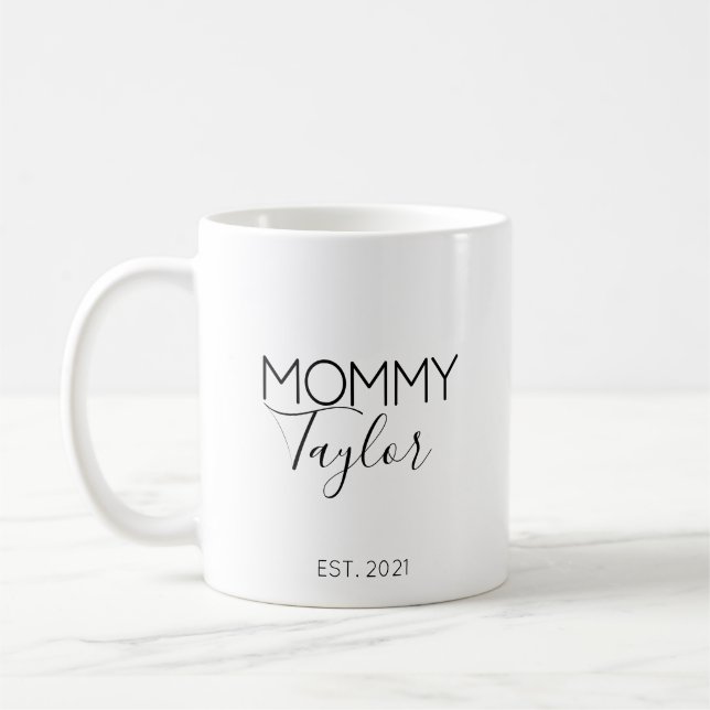 Mammas namn Graviditet Förklaring Present Kaffemug Kaffemugg (Vänster)
