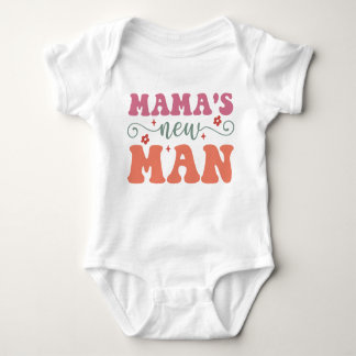 Mamma's New Man - Pojke Bodykostym T Shirt