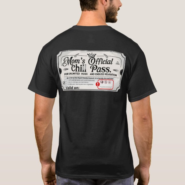 Mammas Officiella Chilla-Pass T Shirt (Baksida)