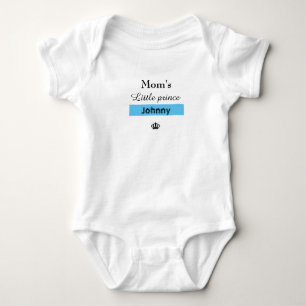 Mammas prins enkla moderna roliga t shirt