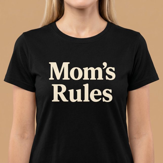 Mammas Regler T Shirt (Skapare uppladdad)