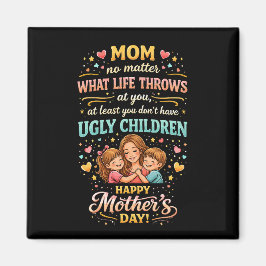 Mammas skrattande kärlek magnet