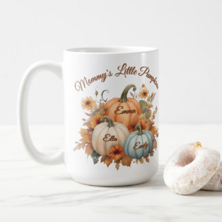 Mammas små pumpaflickor  kaffemugg