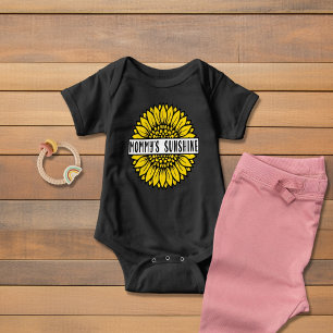 Mammas solsken solros baby bodysuit t shirt