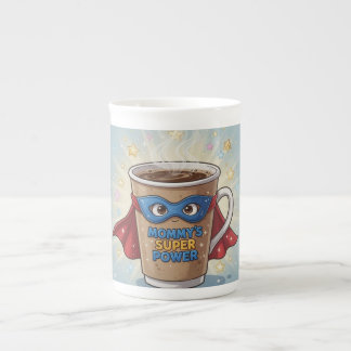 Mammas Superkraft Kaffemugge Benporslin Mugg
