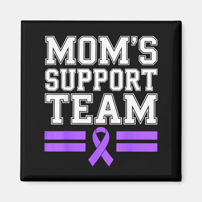 Mammas supportteam familj lupus medvetenhet sle magnet (Framsidan)