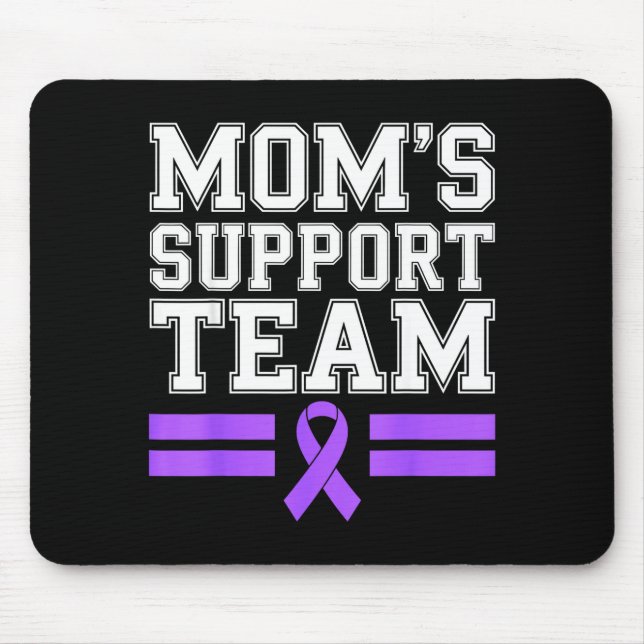 Mammas supportteam familj lupus medvetenhet sle musmatta (Framsidan)