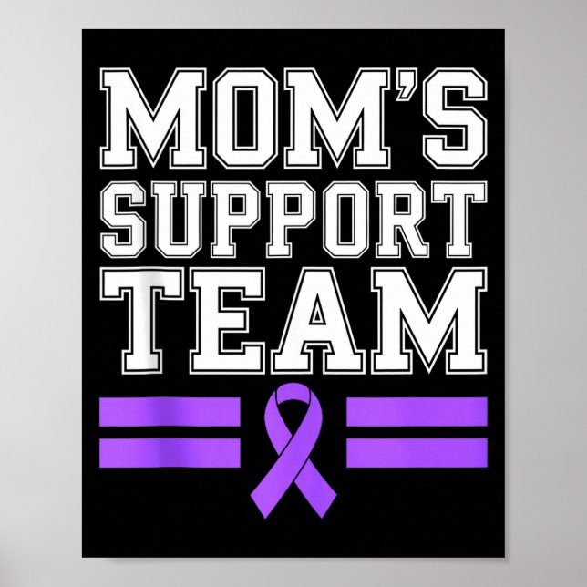 Mammas supportteam familj lupus medvetenhet sle poster (Framsidan)
