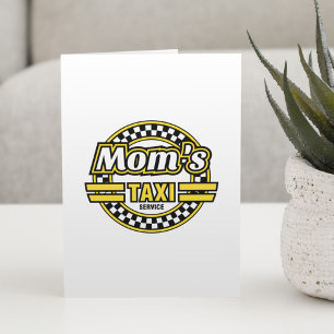 Mammas taxitjänst helgkort