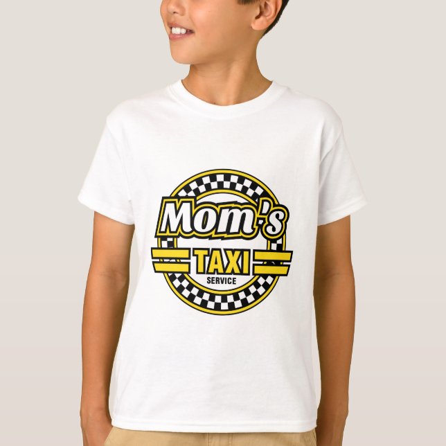 Mammas taxitjänst tee (Framsida)