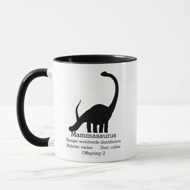 Mammasaurus Mamma Mugg (Vänster)