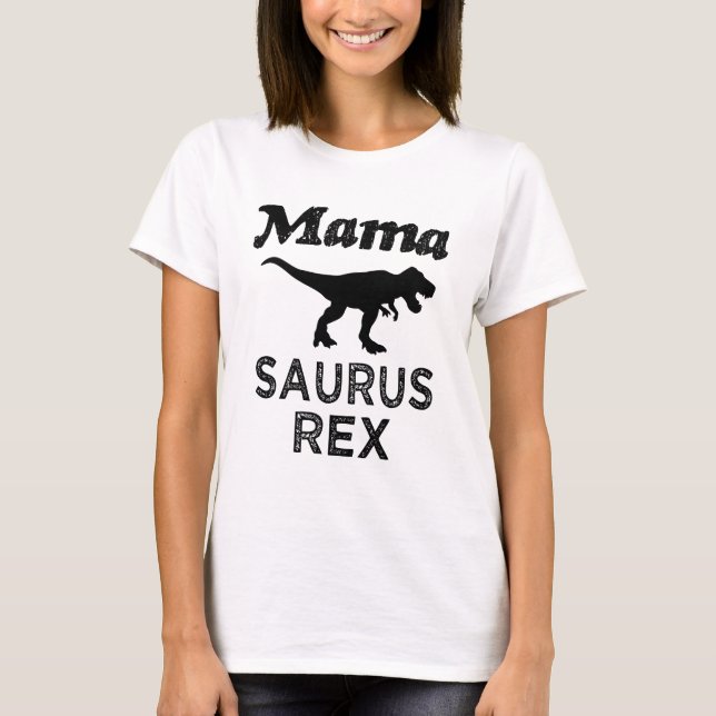 MammaSaurus Rex kvinna Dino för mamma skjorta Tröja (Framsida)