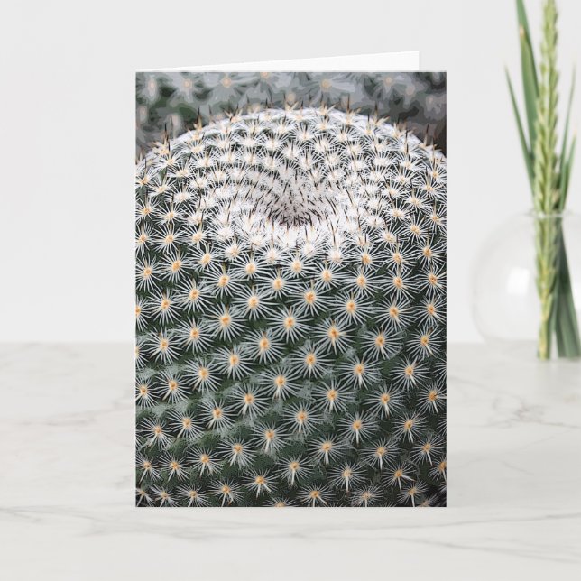 Mammillaria elegans notecard kort (Framsida)