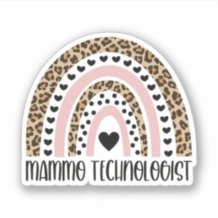 Mammo Technolog, Mammo Tech, Mammography Techs Klistermärken