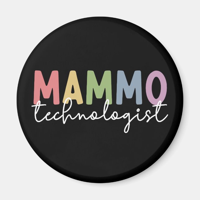 Mammo Technolog Mammography Tech Radiology Magnet (Framsidan)
