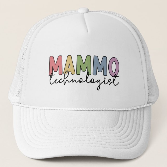 Mammo Technolog Mammography Technician Gift Keps (Framsida)
