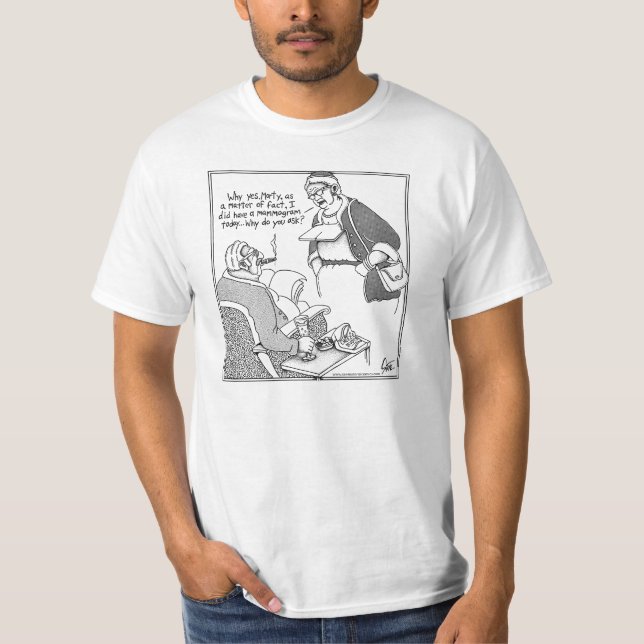 Mammogram Tee Shirt (Framsida)