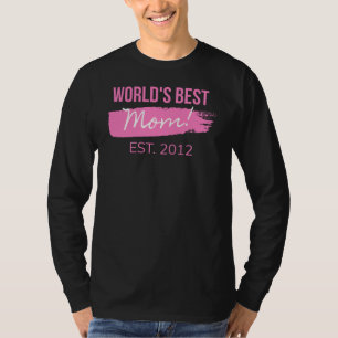 Mammor 2000-talets eufori: Världens bästa Mamma ES T Shirt