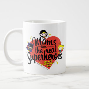 Mammor är de verkliga superhjältarna jumbo mugg