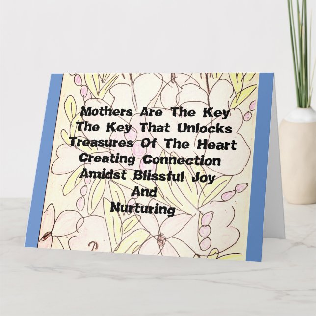 Mammor är Nyckel Kort (Framsida)