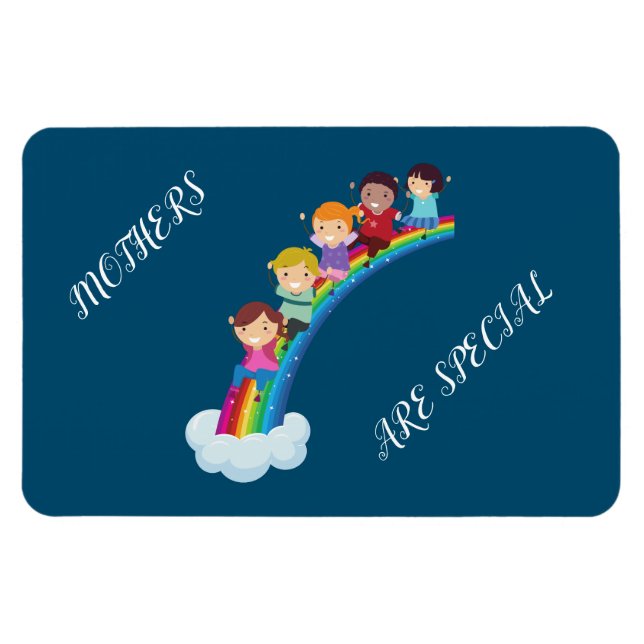 "Mammor är speciell" magnet! Magnet (Horisontell)