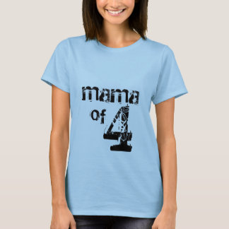 mammor av 4 t-shirt