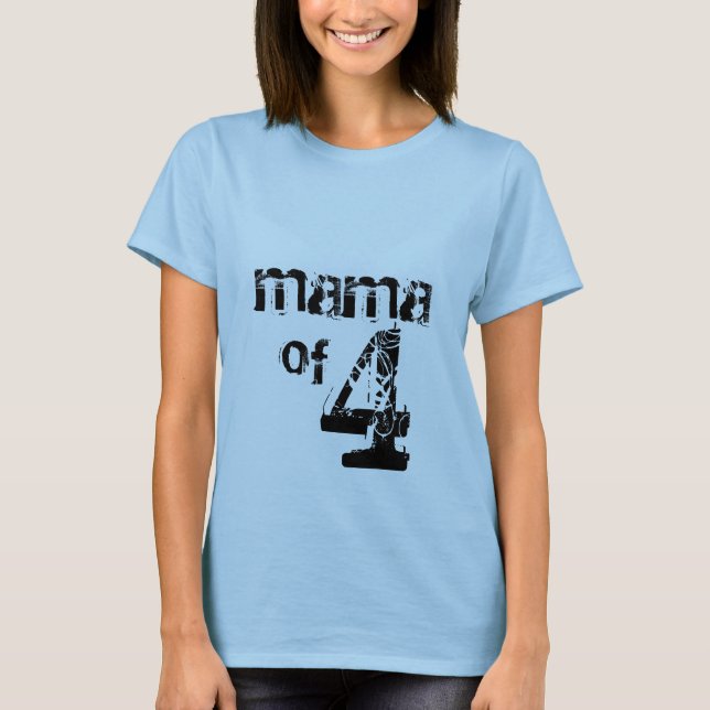 mammor av 4 t-shirt (Framsida)