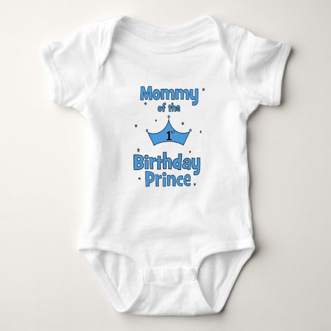 Mammor av den 1st födelsedagprincen! tee shirt (Framsida)