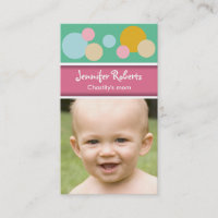 Mammor Card färgrikt pricker