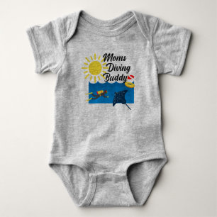 Mammor Diving Buddy Design - Baby Jersey Bodykosty T Shirt