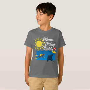 Mammor dykande Buddy-design - barnens grundläggand T Shirt