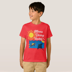 Mammor dykande Buddy-design - barnens grundläggand T Shirt