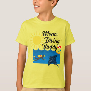 Mammor dykande Buddy-design - barnens grundläggand T Shirt